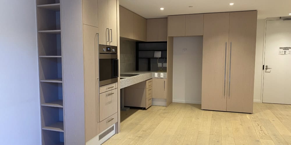 wider view of kitchen the spencer