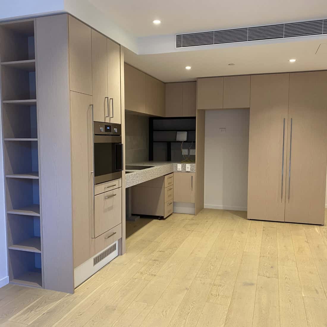 wider view of kitchen the spencer