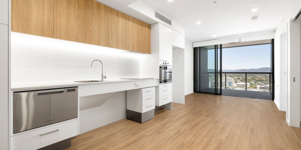 Kitchen- Apartment on Mayne Road Bowen Hills
