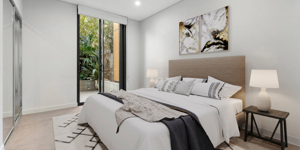 ed park bedroom styled