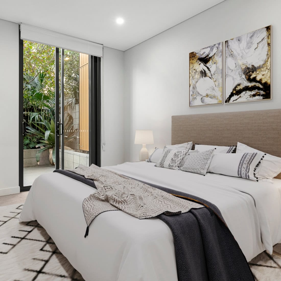 ed park bedroom styled