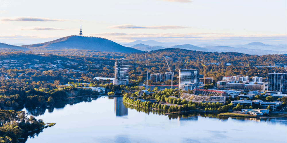 canberra skyline